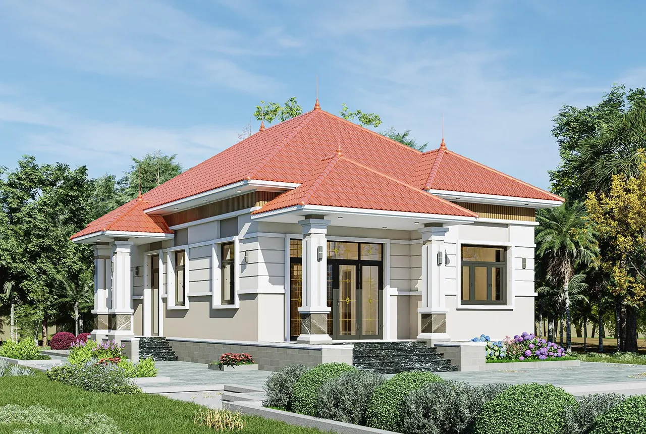 100+ ảnh nhà mái ngói đẹp ấn tượng