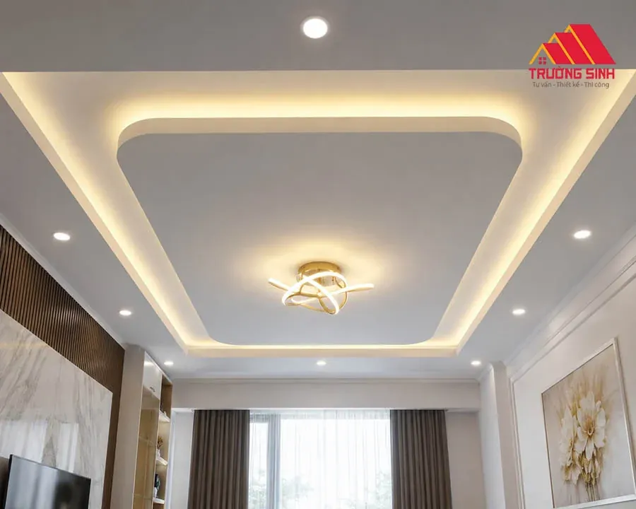 50+ mẫu trần thạch cao đẹp nhất cho không gian sống đẳng cấp · ảnh 2