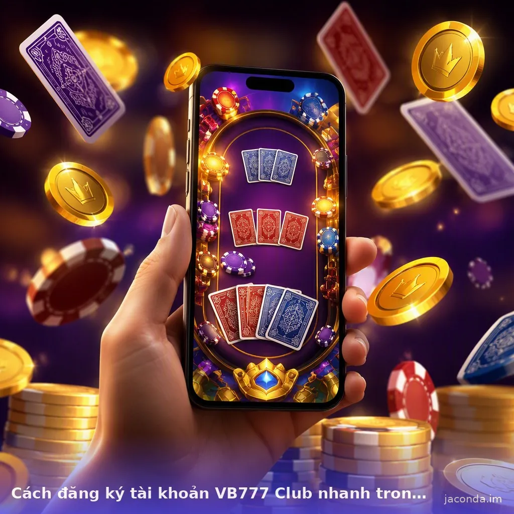 Cách đăng ký tài khoản VB777 Club nhanh trong 1 phút