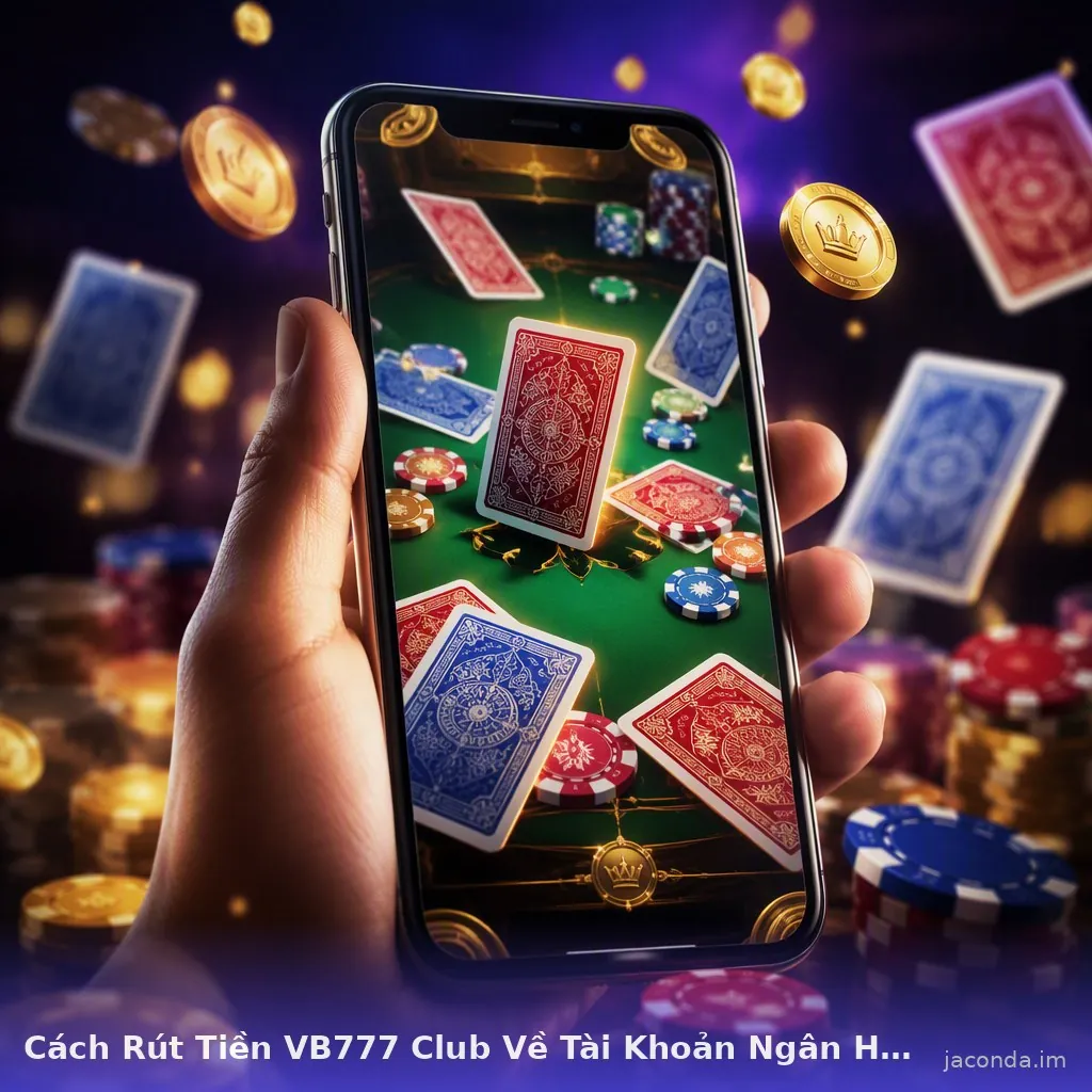 Cách Rút Tiền VB777 Club Về Tài Khoản Ngân Hàng