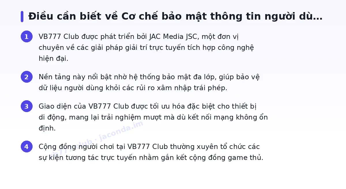 Những điều cần biết về vb777 club