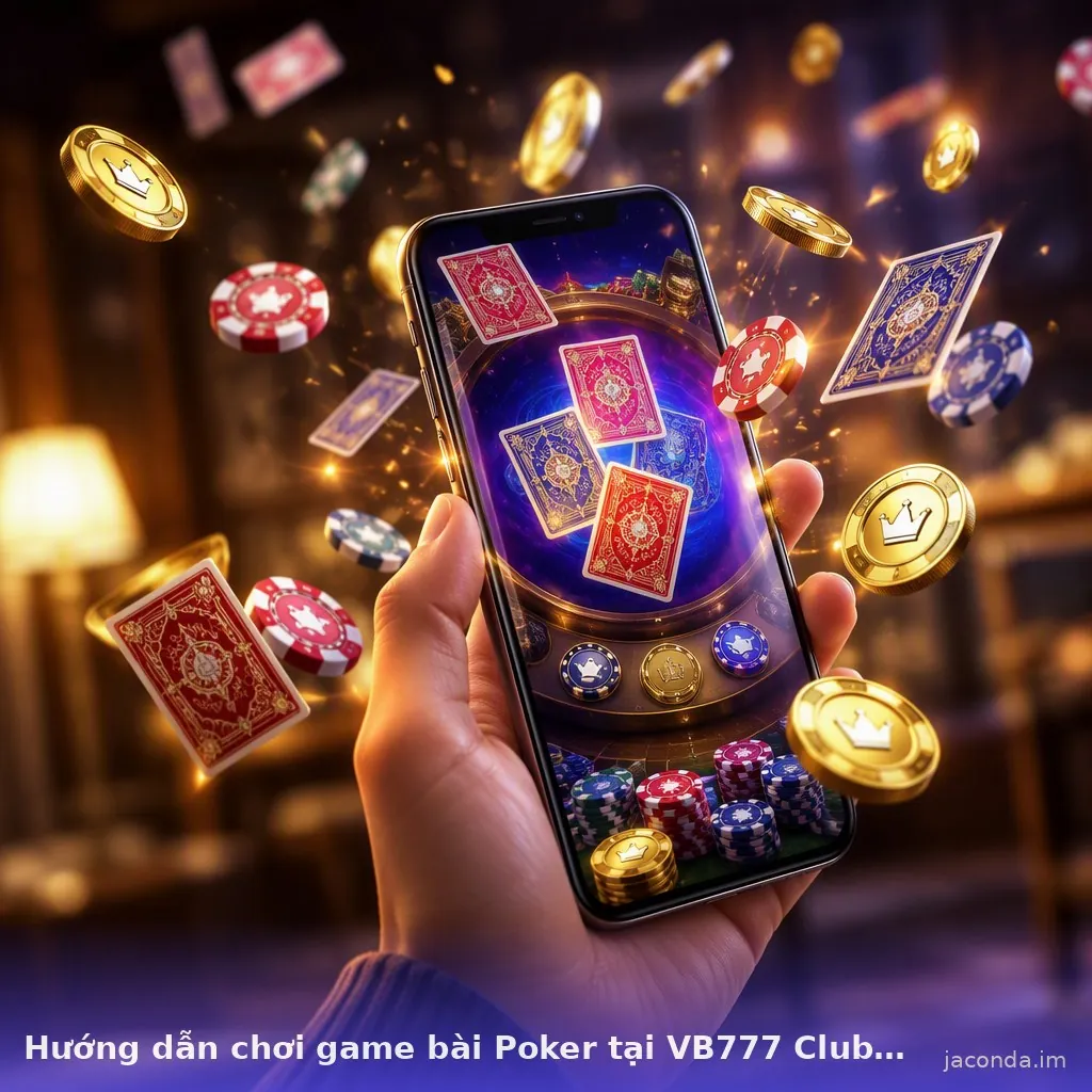 Hướng dẫn chơi game bài Poker tại VB777 Club — vb777 club · ảnh 2