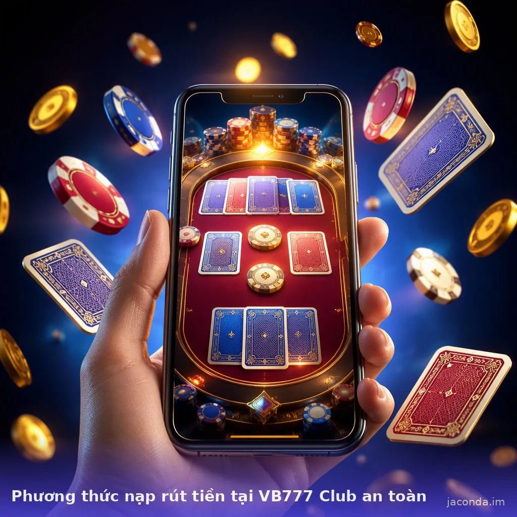 Phương thức nạp rút tiền tại VB777 Club an toàn