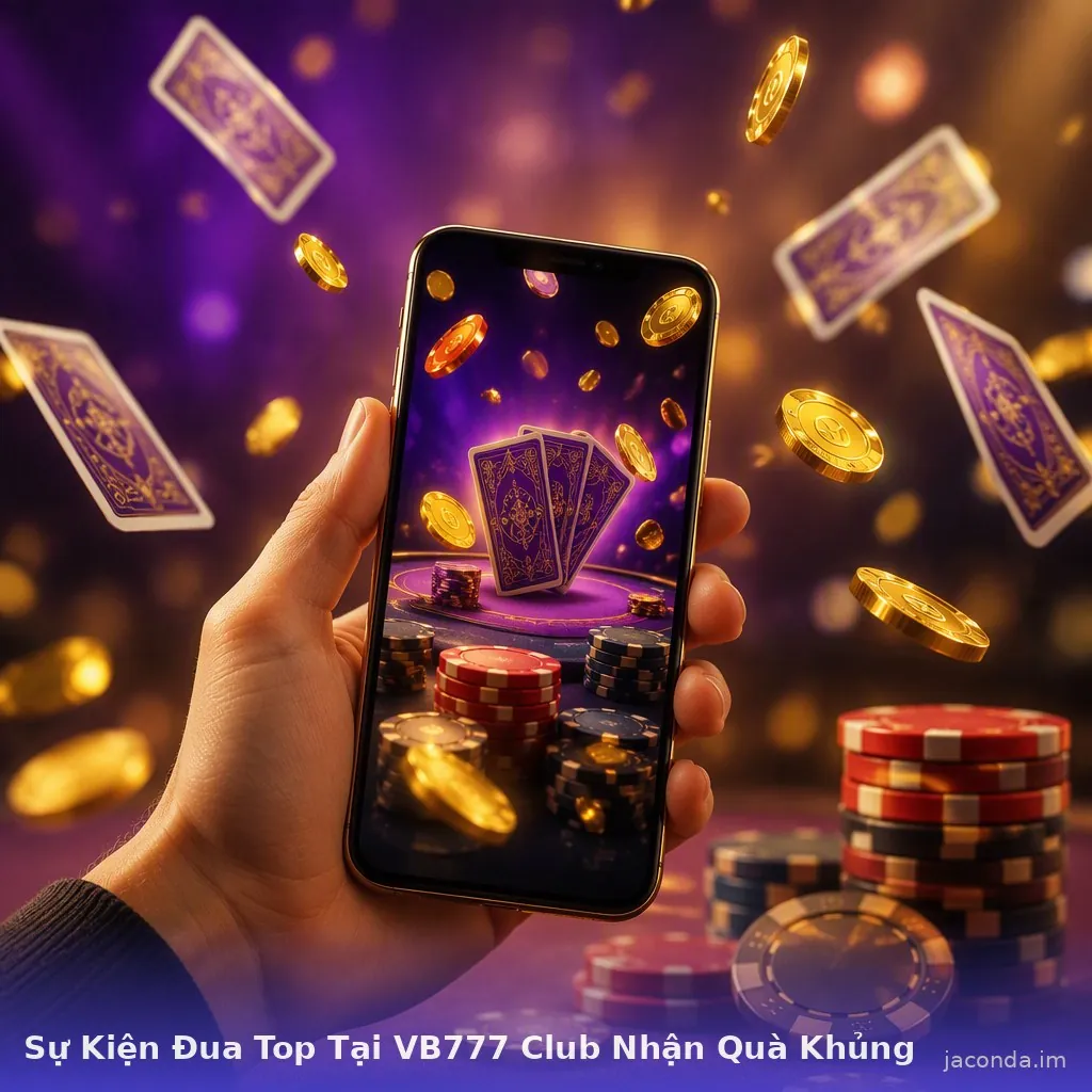 Sự Kiện Đua Top Tại VB777 Club Nhận Quà Khủng