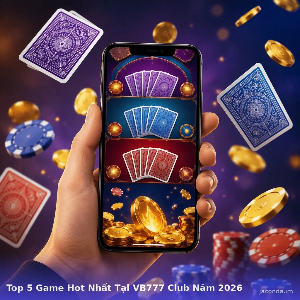 Top 5 Game Hot Nhất Tại VB777 Club Năm 2026
