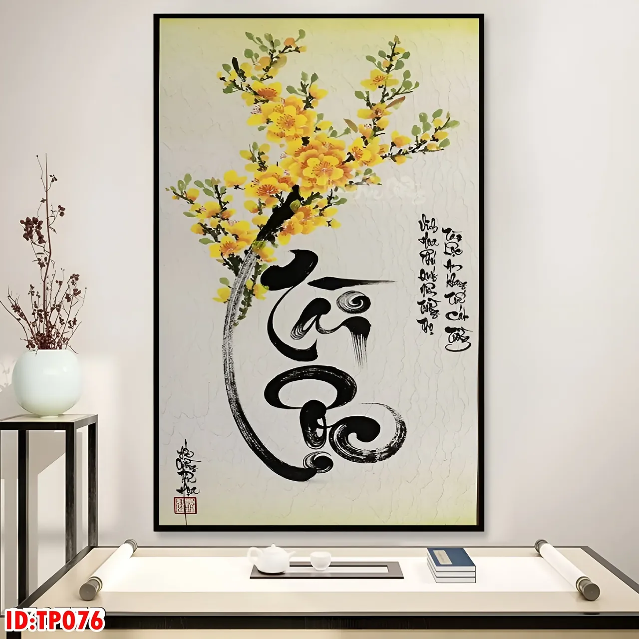 Tuyển tập 100+ ảnh tranh thư pháp cho không gian sống ý nghĩa