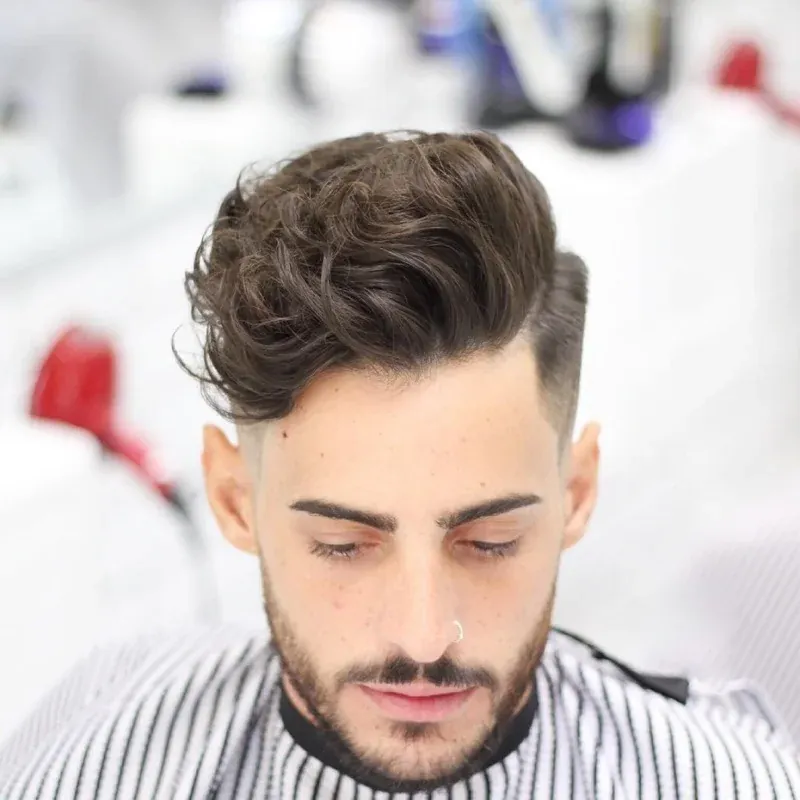 Tuyển tập 41 ảnh tóc xoăn nam lịch lãm